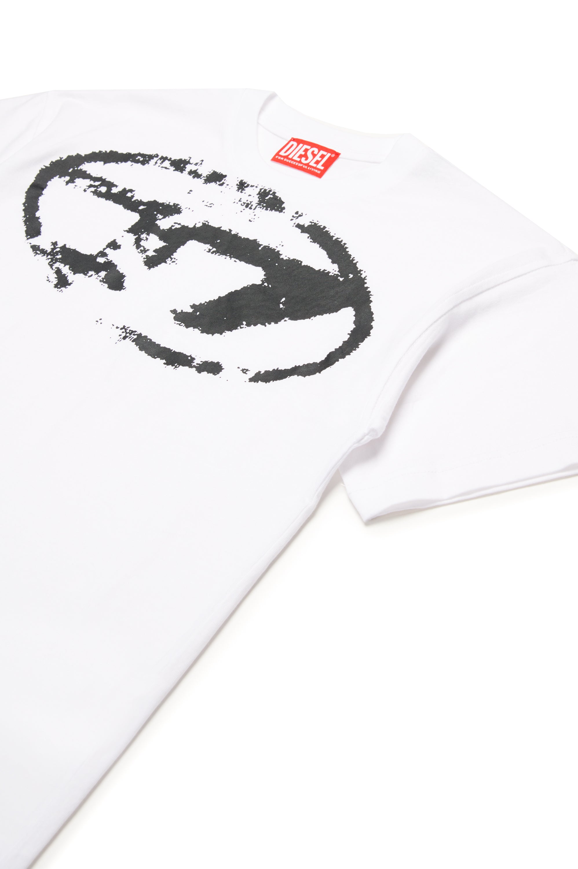 DIESEL T-SHIRT LOGO OVAL-D